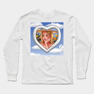 Heart Locket Long Sleeve T-Shirt